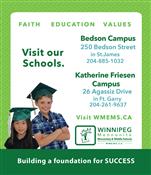 Winnipeg Mennonite Elementary & Middle Schools, Winnipeg, MB